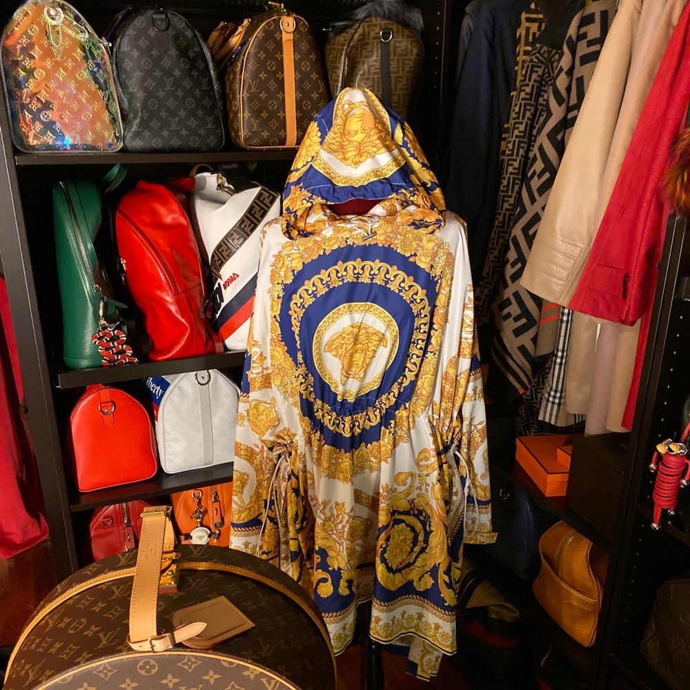 Versace poncho